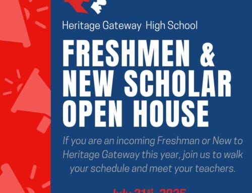 Heritage Gateway High School – Weekly Campus Update -July 14th